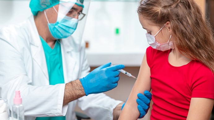 Вакцинація від COVID-19 дітей: у Держпродспоживслужбі зробили важливу заяву