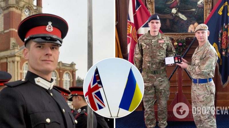 Нагороду вручала принцеса Анна: українець став найкращим іноземним студентом військової академії Британії (ФОТО)