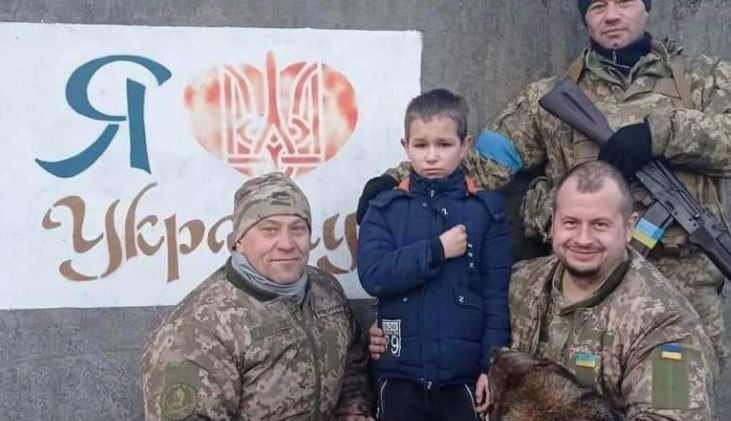 11-річний хлопчик прийшов захищати Україну