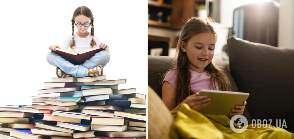 Дослідження показало, який формат читання краще сприймають діти: ефективніше в 6-8 разів!